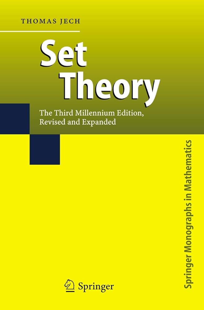 Set Theory by Thomas Jech Cover