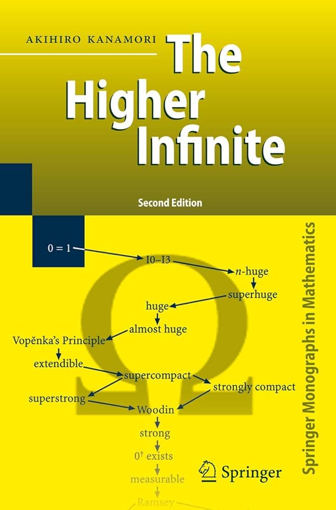 The Higher Infinite by Akihiro Kanamori Cover