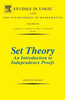 Set Theory (1980) by Kenneth Kunen Cover